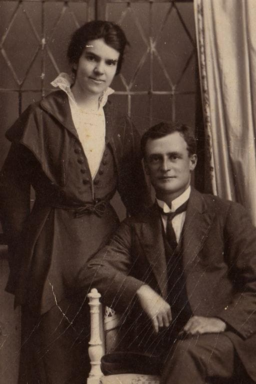 Elsie and Bert Westcott, circa 1916.